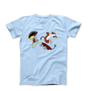 Calvin & Hobbes Roller Skate Sailing T-shirt - Clothing - Harvey Ltd