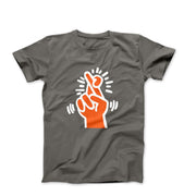 Crossed Fingers Pop Art T-shirt - Clothing - Harvey Ltd