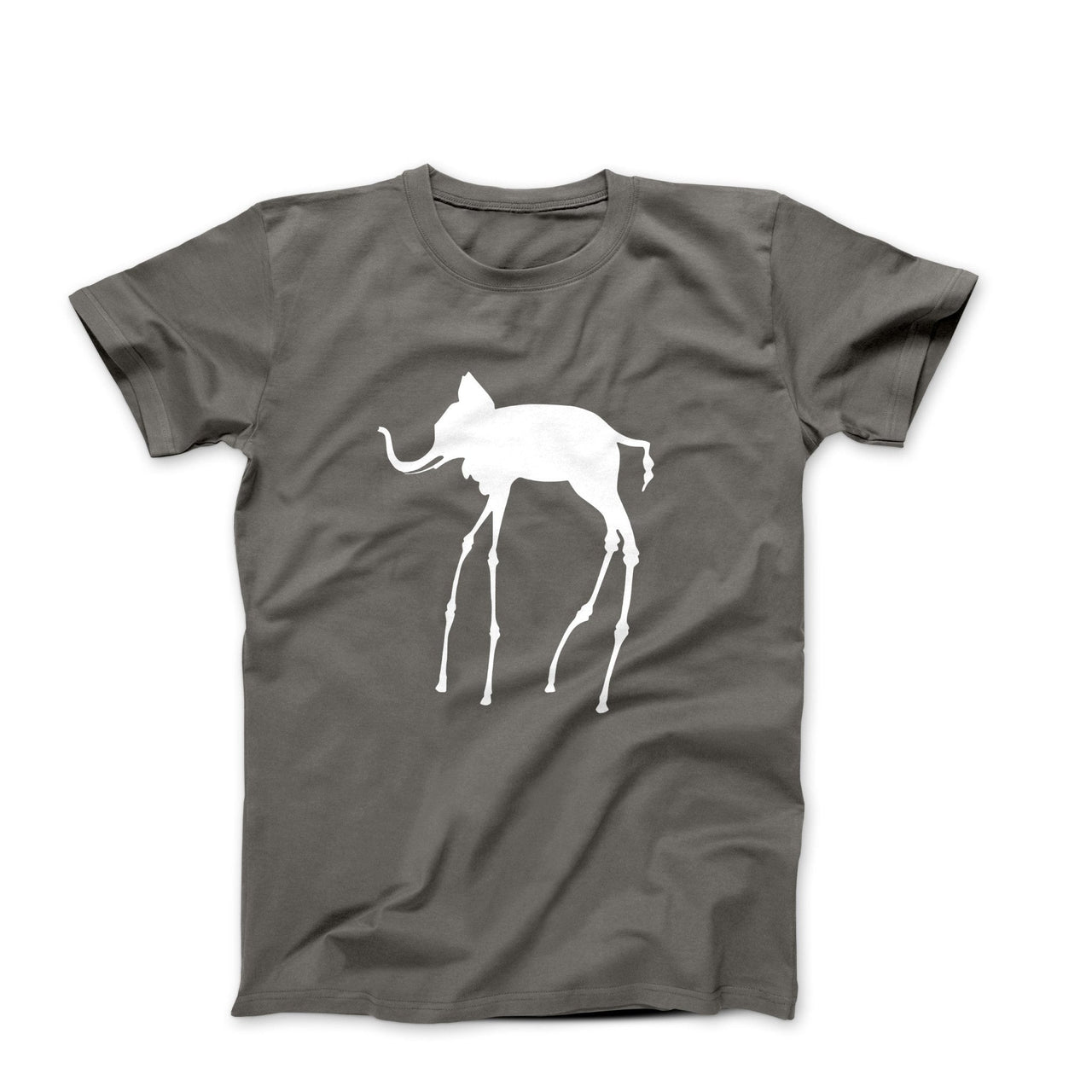 Dali the Elephants (1948) Artwork T-Shirt - Greatest Artists - Harvey Ltd