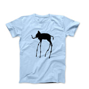 Dali the Elephants (1948) Artwork T-Shirt - Greatest Artists - Harvey Ltd