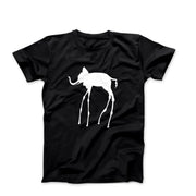 Dali the Elephants (1948) Artwork T-Shirt - Greatest Artists - Harvey Ltd