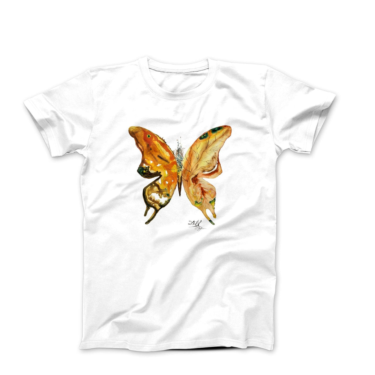 Dali Venus Butterfly (1947) Artwork T-shirt - Greatest Artists - Harvey Ltd