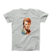 David Bowie Graphic Portrait T-Shirt - Clothing - Harvey Ltd