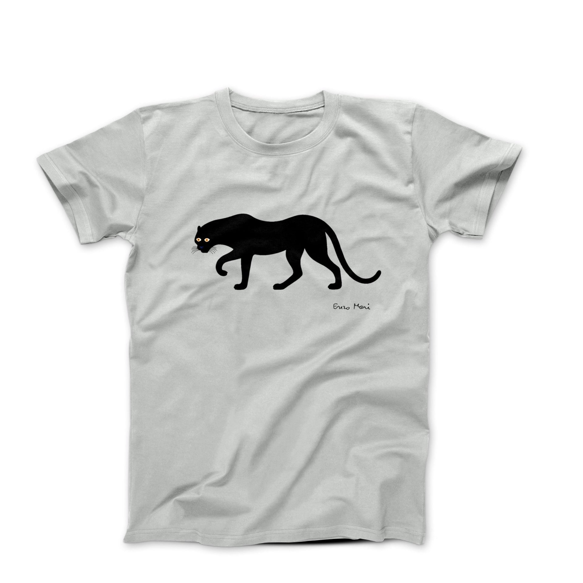 Enzo Mari La Pantera (The Panther) 1965 Art T-shirt - Clothing - Harvey Ltd