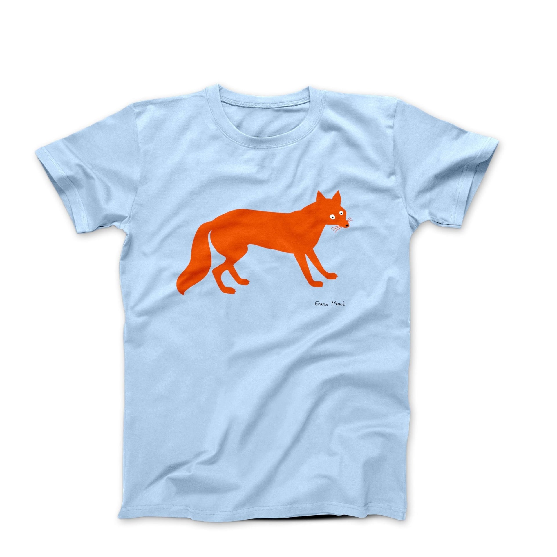 Enzo Mari La Volpe (The Fox) 1965 Art T-shirt - Clothing - Harvey Ltd