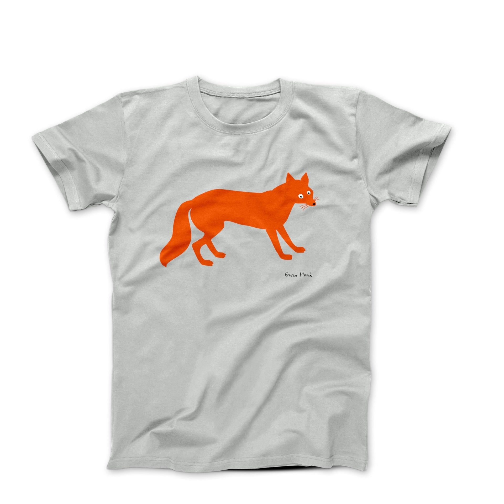 Enzo Mari La Volpe (The Fox) 1965 Art T-shirt - Clothing - Harvey Ltd