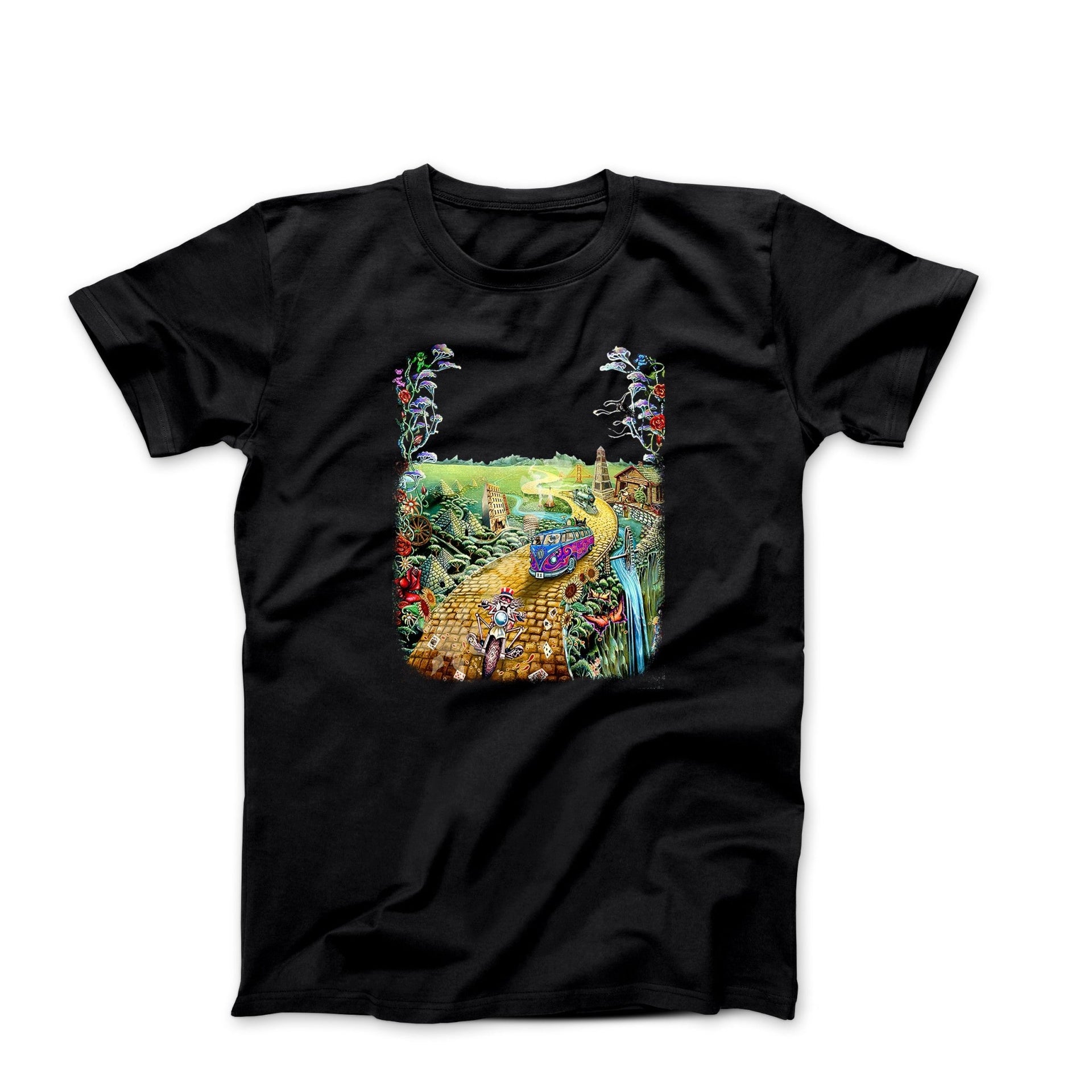 Grateful Dead Golden Road Album Cover T-Shirt - Clothing - Harvey Ltd