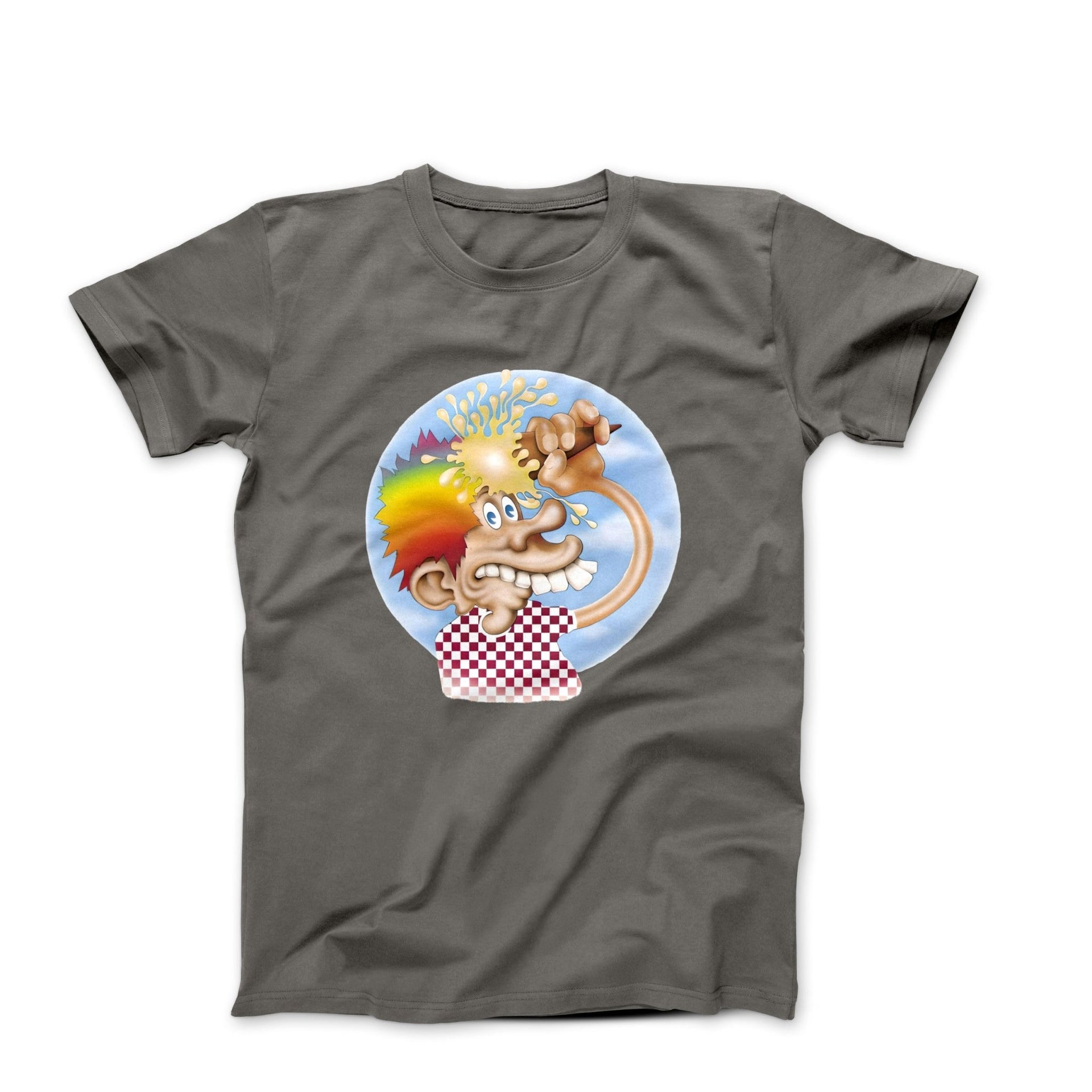 Grateful Dead Truckin' Fool (1972) Album Cover T-shirt - Clothing - Harvey Ltd