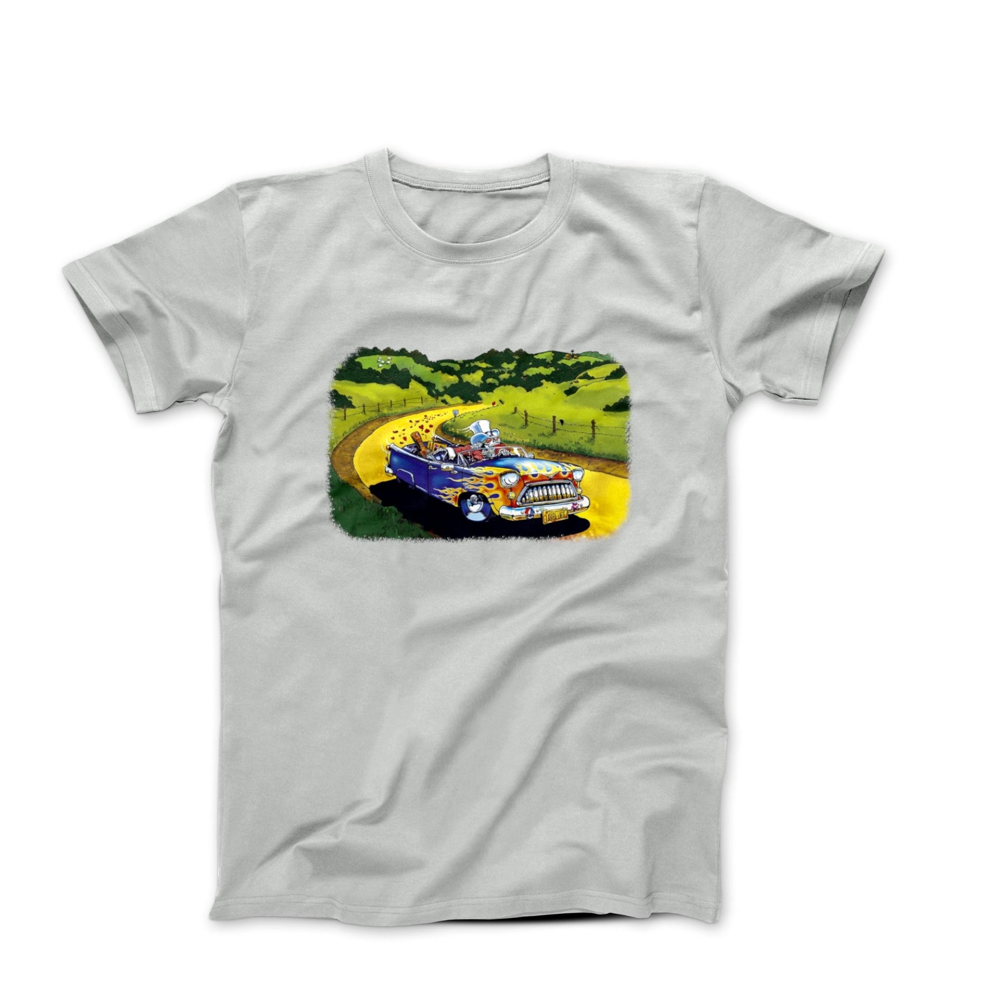 Grateful Dead Truckin Up To Buffalo (1989) Album Cover T-Shirt - Clothing - Harvey Ltd
