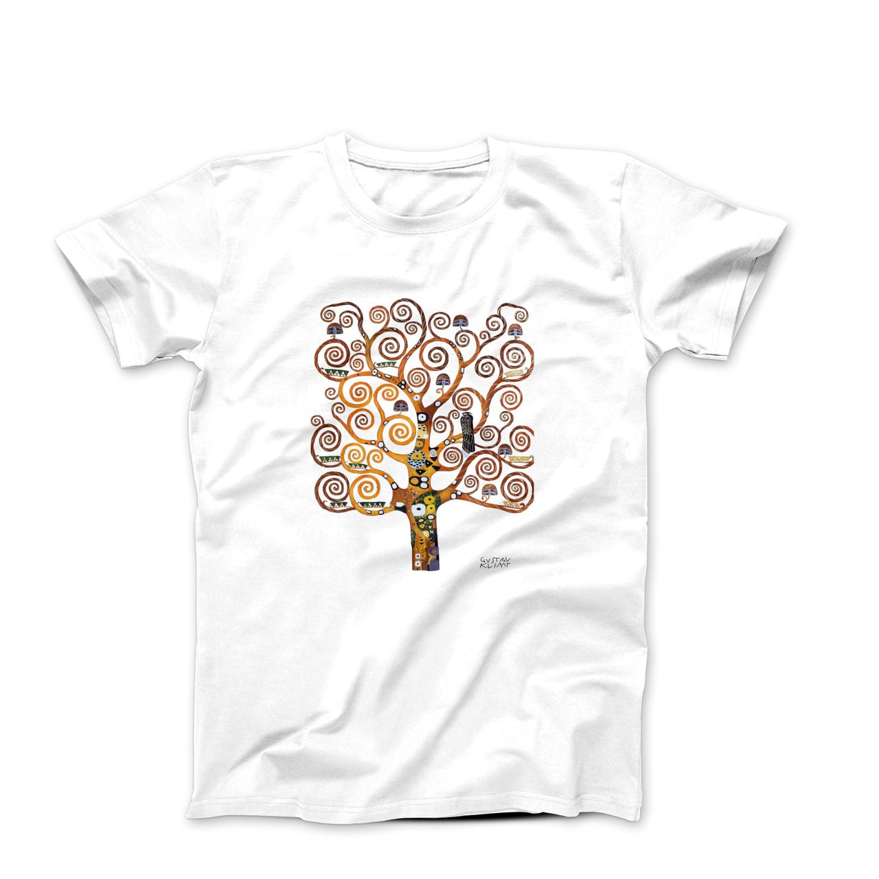 Gustav Klimt The Tree of Life (1909) Artwork T-shirt - Clothing - Harvey Ltd