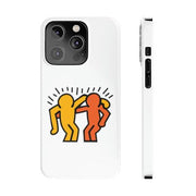 Haring Best Buddies Slim White Phone Case - Accessories - Harvey Ltd