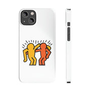 Haring Best Buddies Slim White Phone Case - Accessories - Harvey Ltd
