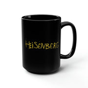 Heisenberg Graffiti, Breaking Bad Black 15 oz Mug - Home + Living - Harvey Ltd