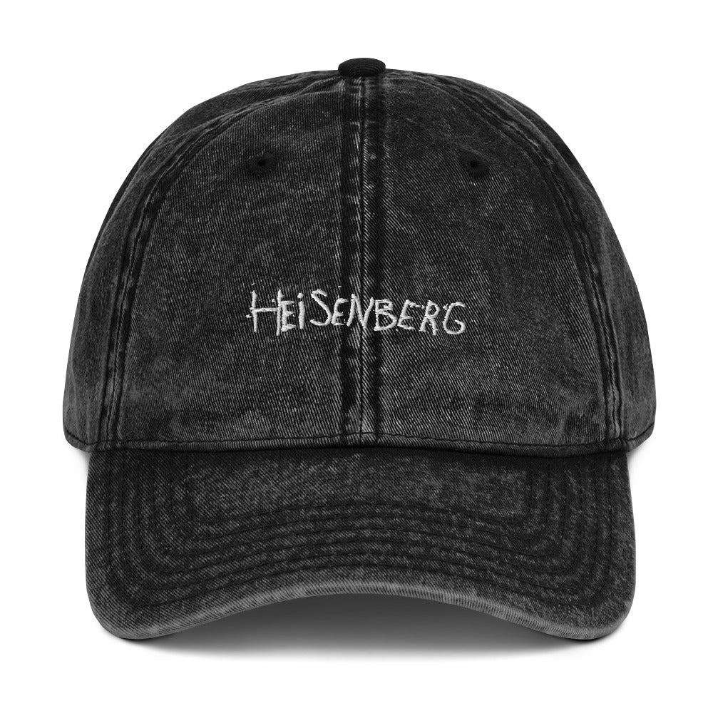 Heisenberg Graffiti, Breaking Bad Embroidered Cap - Accessories - Harvey Ltd