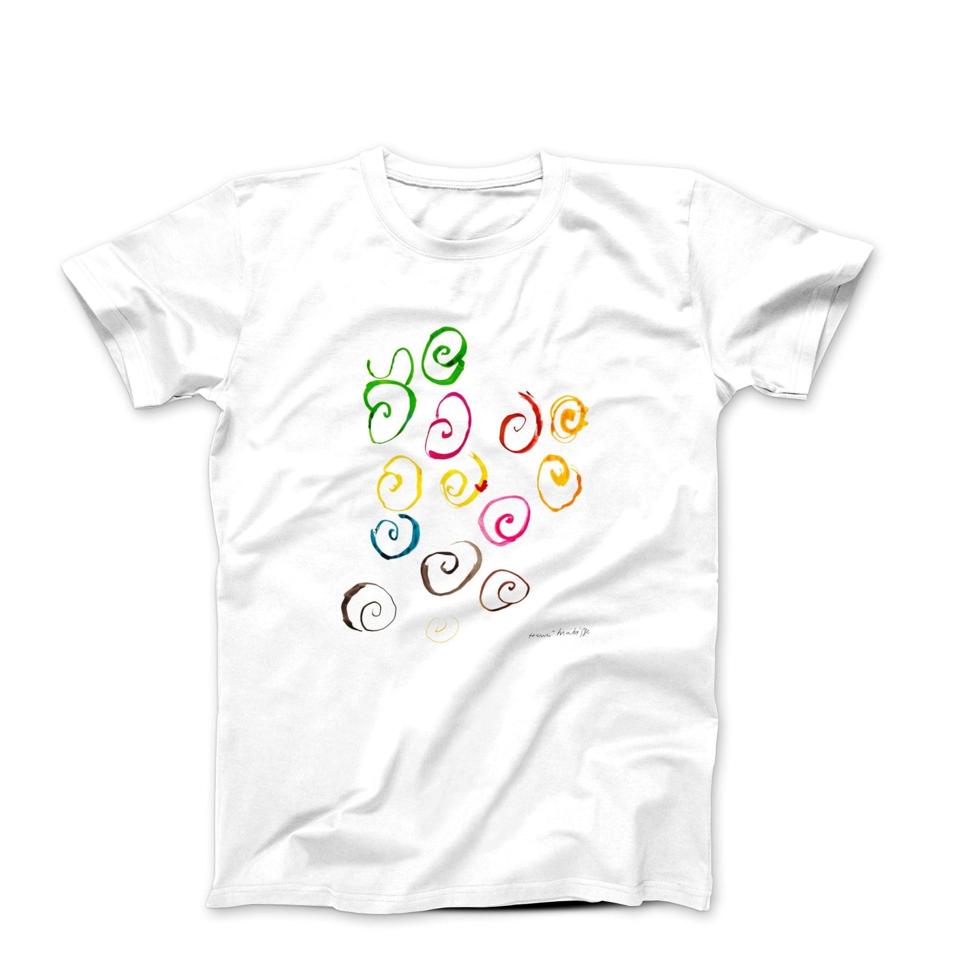 Henri Matisse Circular Patterns (1951) Artwork T-shirt - Clothing - Harvey Ltd