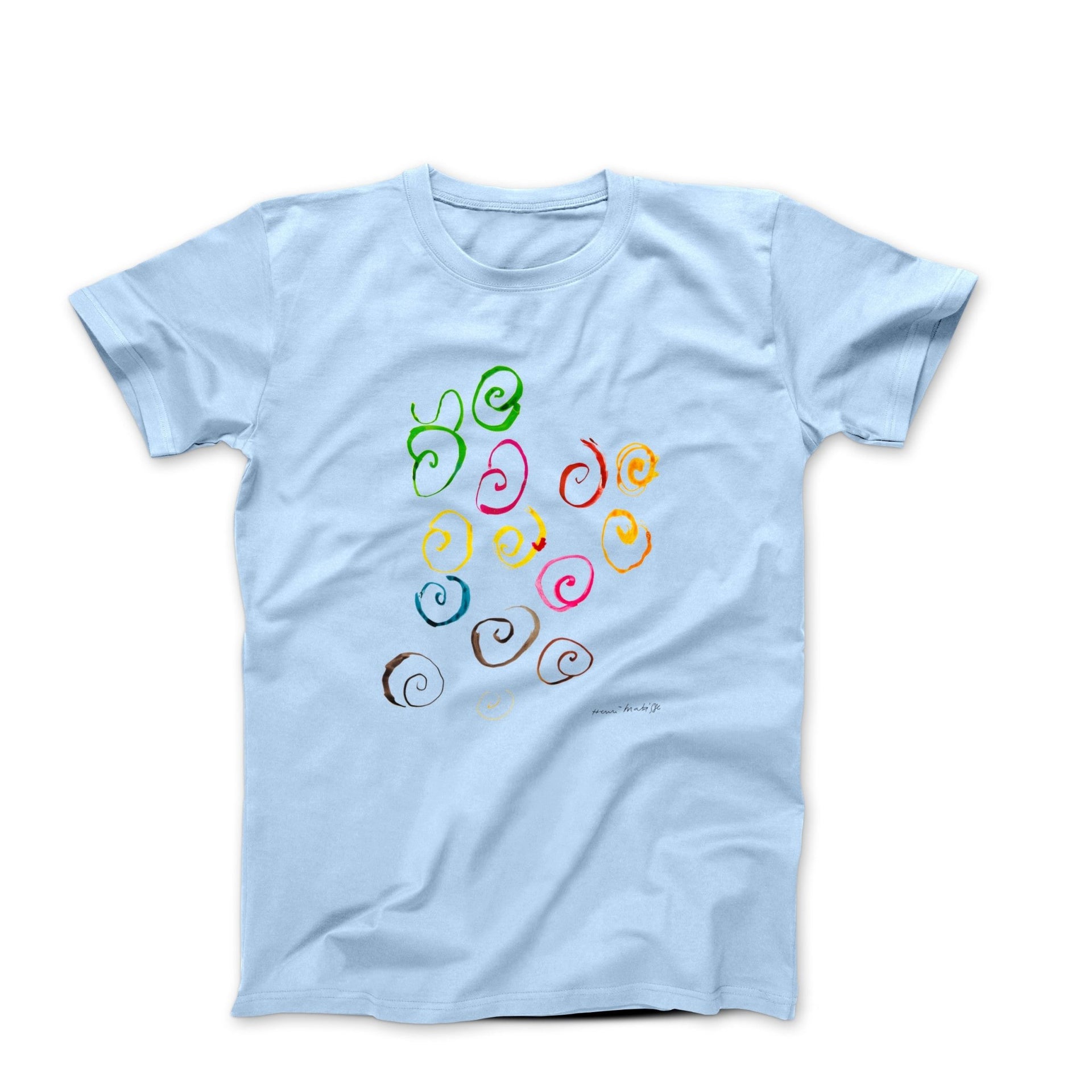 Henri Matisse Circular Patterns (1951) Artwork T-shirt - Clothing - Harvey Ltd