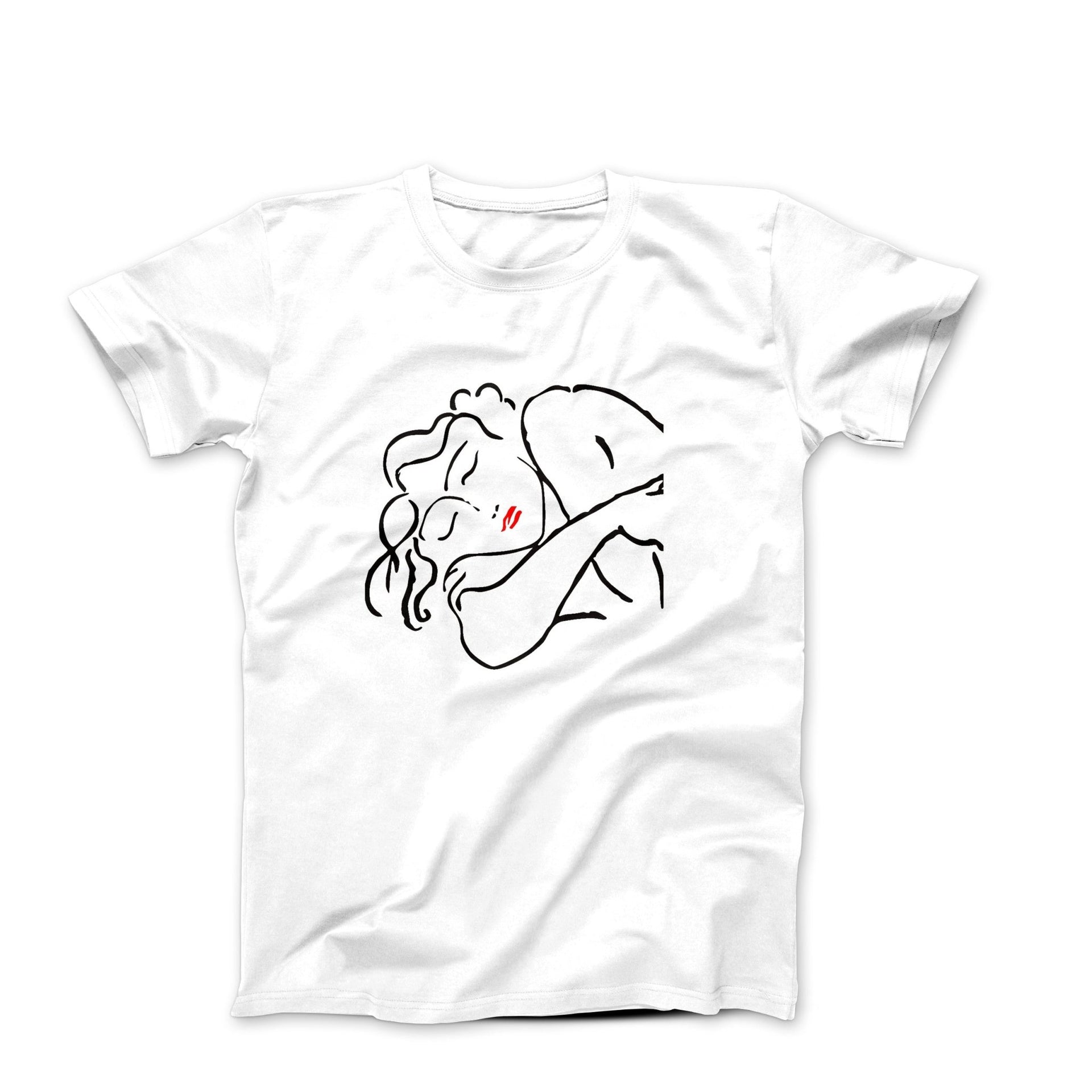 Henri Matisse Sleeping Woman (1953) Sketch T-shirt - Clothing - Harvey Ltd