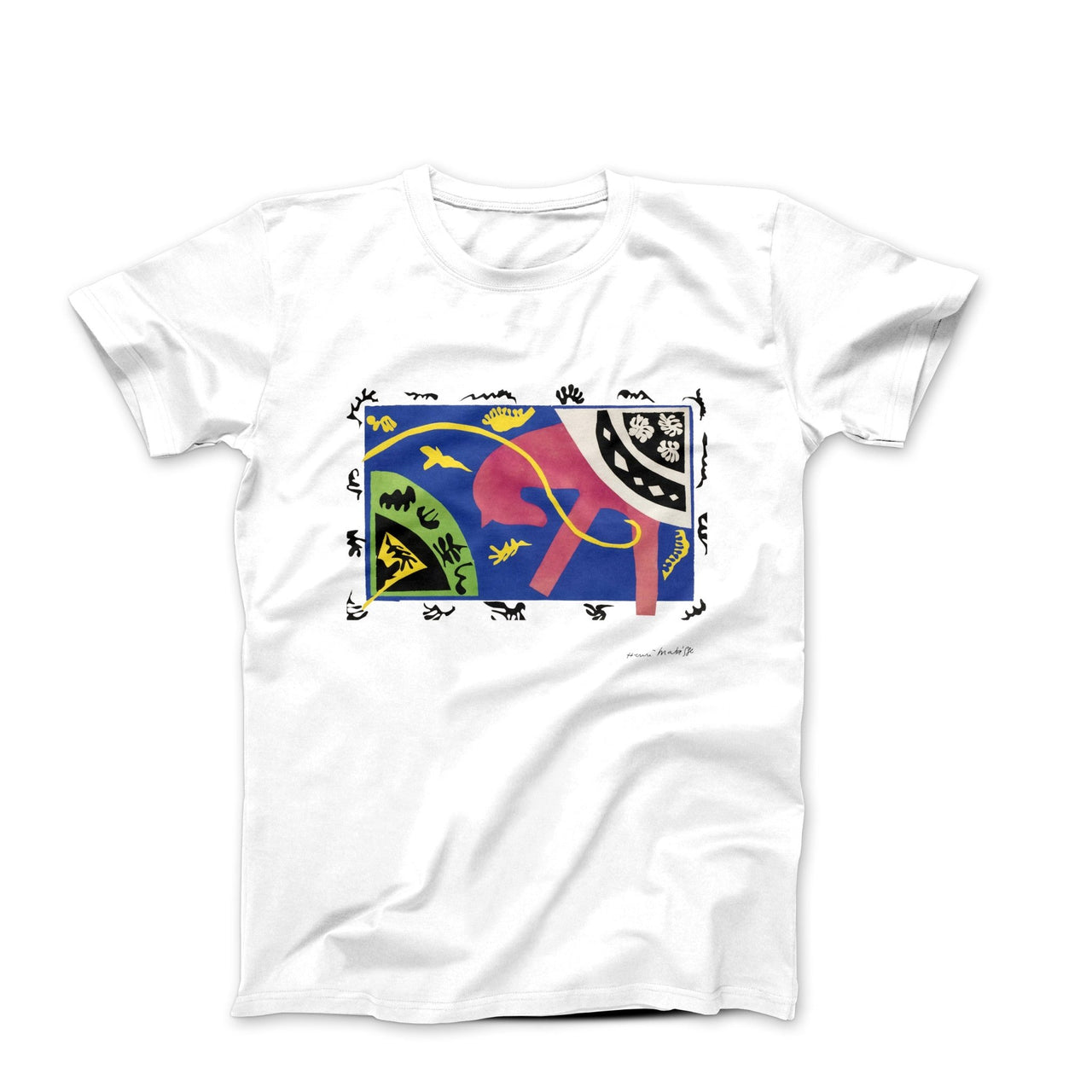 Henri Matisse The Horse, the Squire and the Clown (1947) Artwork T-shirt - Clothing - Harvey Ltd