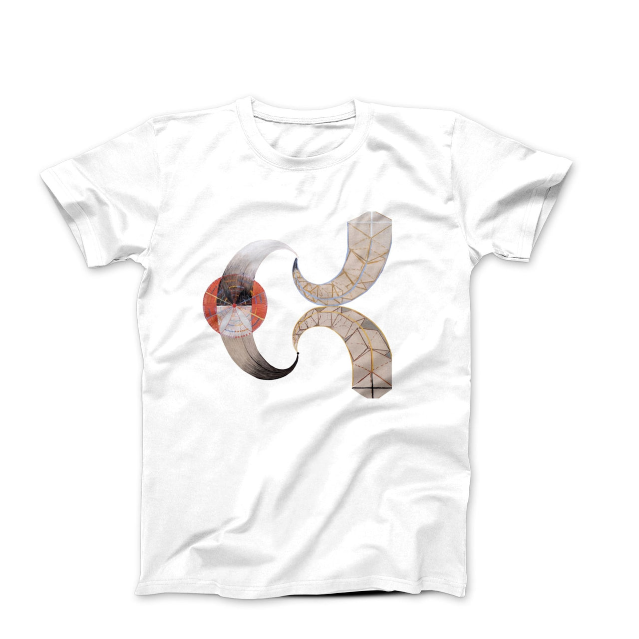 Hilma af Klint The Swan No. 9 (1915) Artwork T-shirt - Clothing - Harvey Ltd