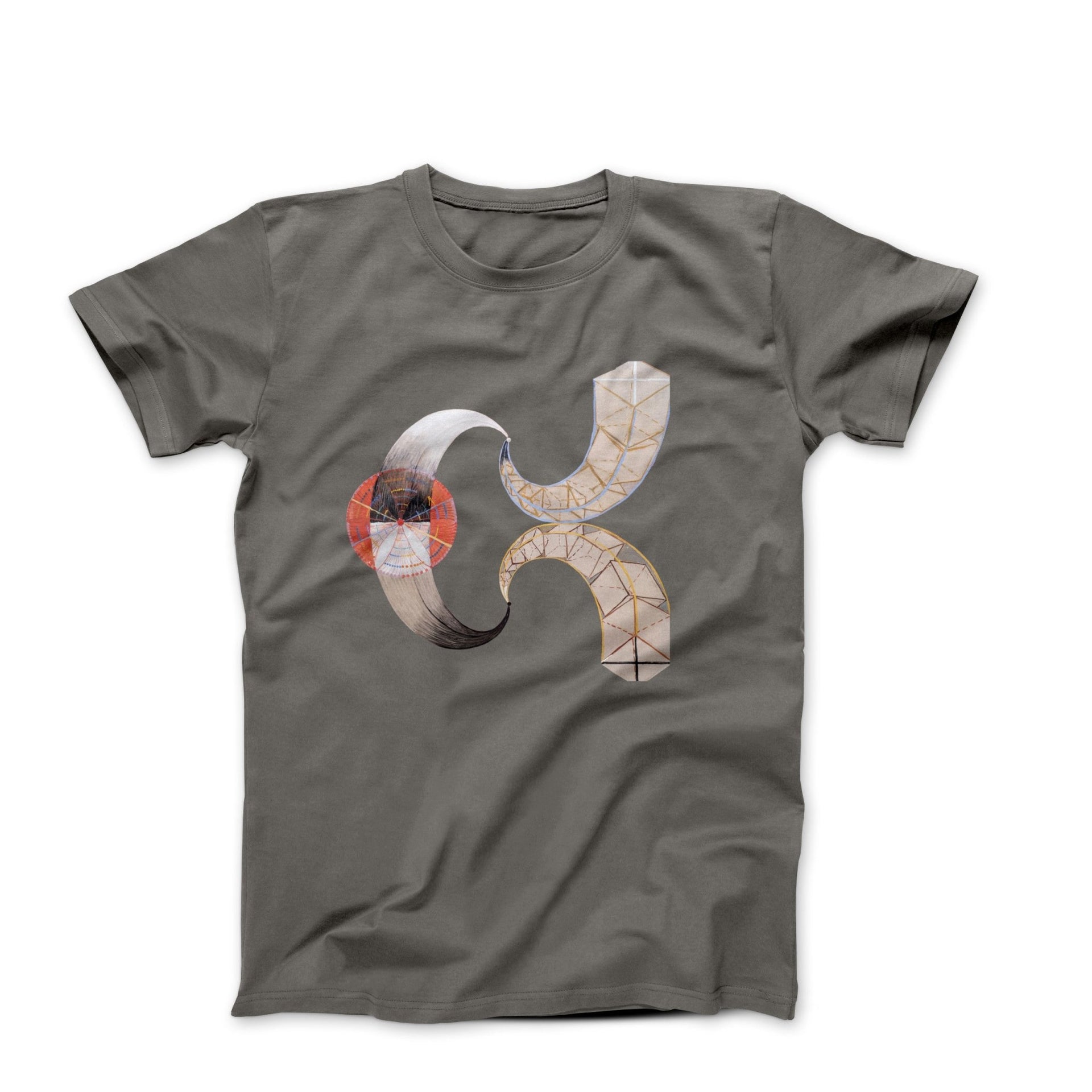 Hilma af Klint The Swan No. 9 (1915) Artwork T-shirt - Clothing - Harvey Ltd