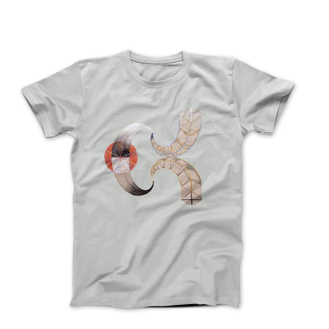 Hilma af Klint The Swan No. 9 (1915) Artwork T-shirt - Clothing - Harvey Ltd