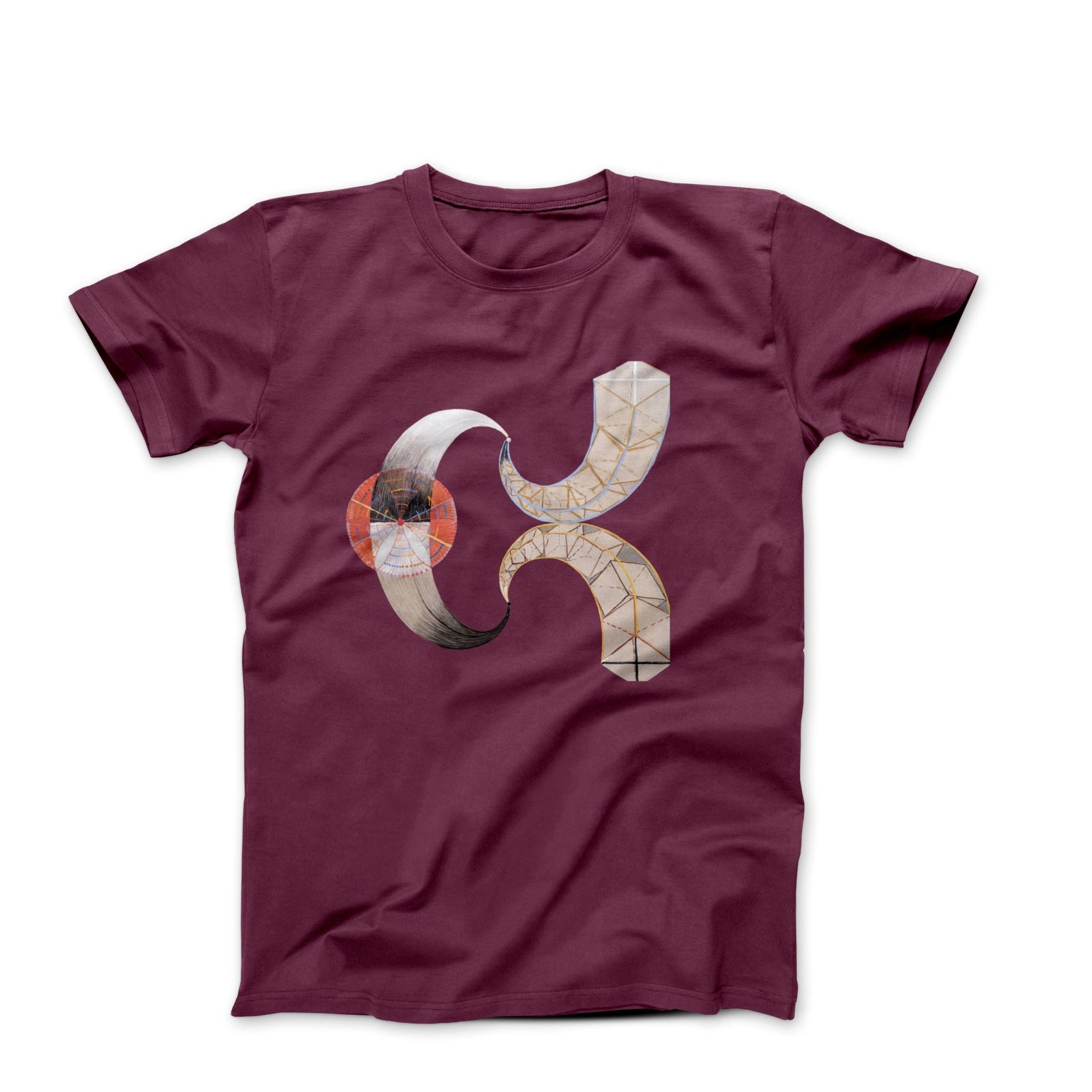 Hilma af Klint The Swan No. 9 (1915) Artwork T-shirt - Clothing - Harvey Ltd