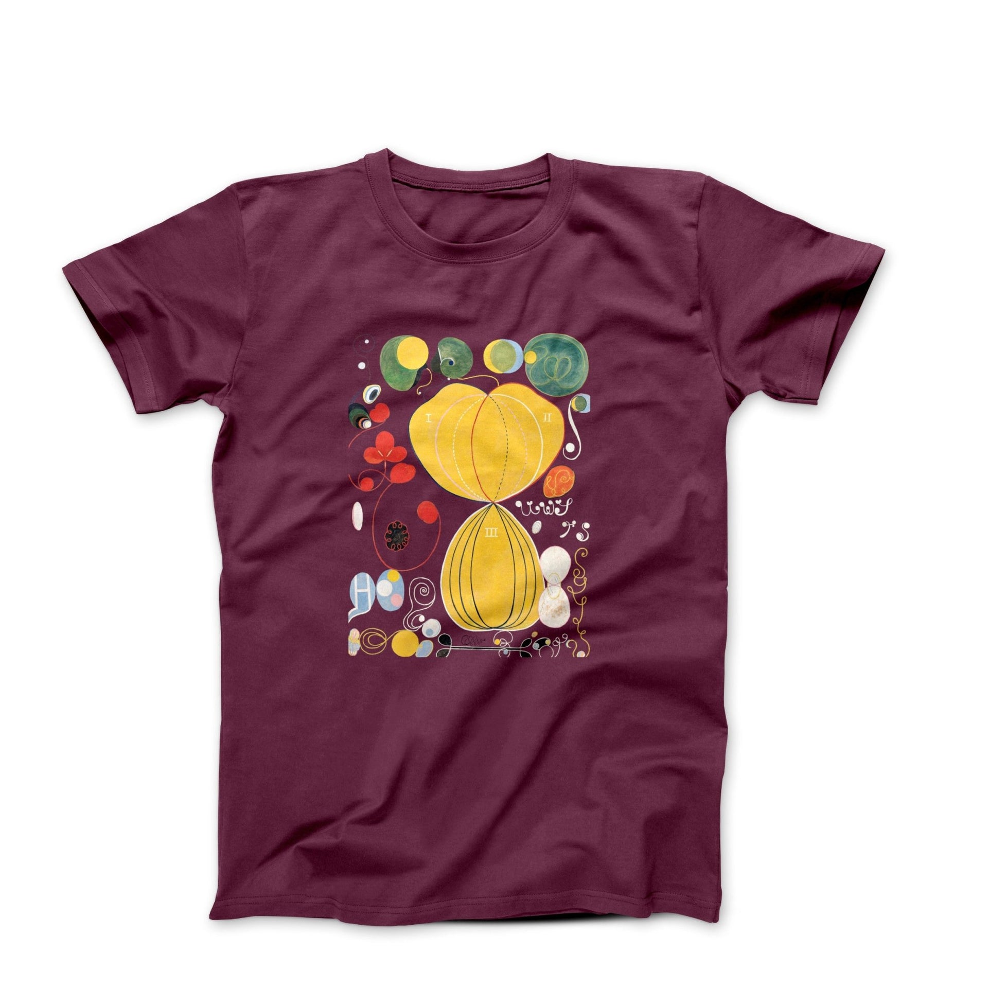 Hilma af Klint The Ten Largest No. 7 Adulthood (1907) Artwork T-shirt - Clothing - Harvey Ltd