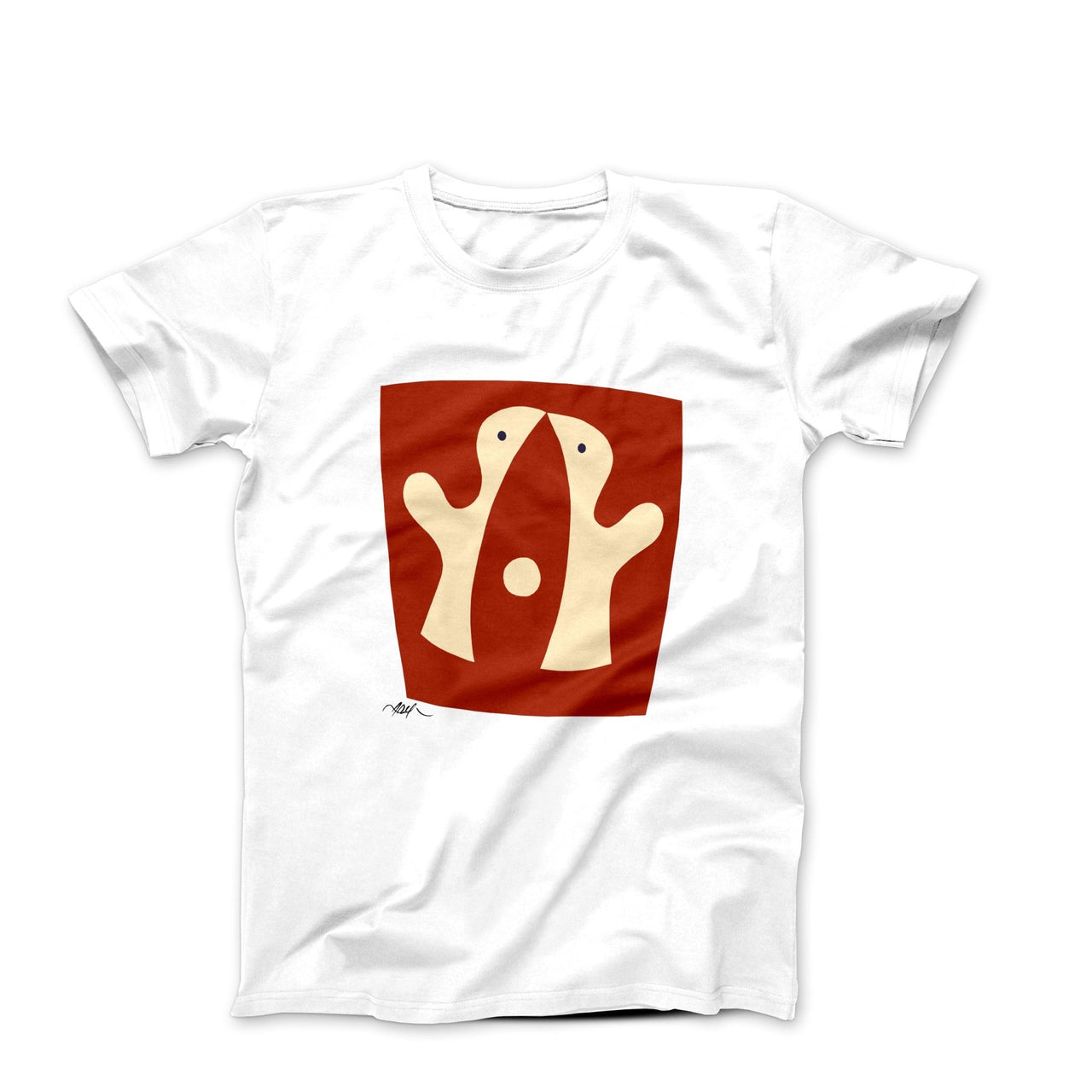 Jean Hans Arp Porte d'oiseaux (Bird Gate) 1961 Art T-shirt - Clothing - Harvey Ltd