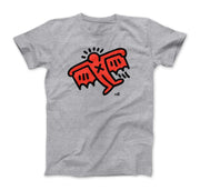 Keith Haring Flying Devil Icon 1990 Street Art T-Shirt - Clothing - Harvey Ltd