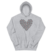 Keith Haring Heart of Men, Icon Series Street Art Hoodie - Clothing - Harvey Ltd