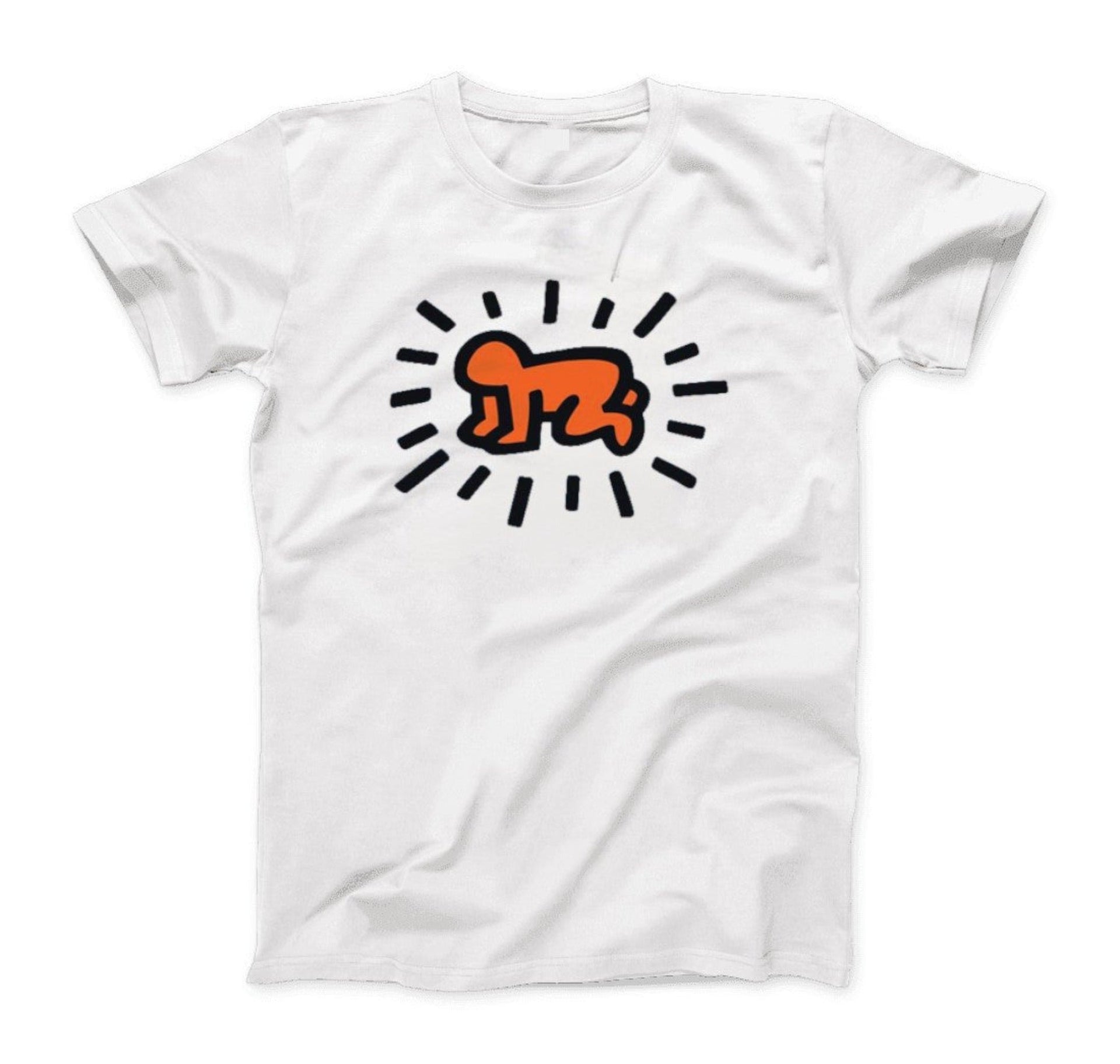 Keith Haring Radiant Baby Icon, 1990 Street Art T-Shirt - Clothing - Harvey Ltd