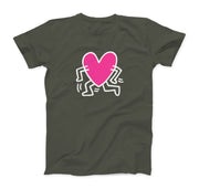 Keith Haring Running Heart T-Shirt - Clothing - Harvey Ltd