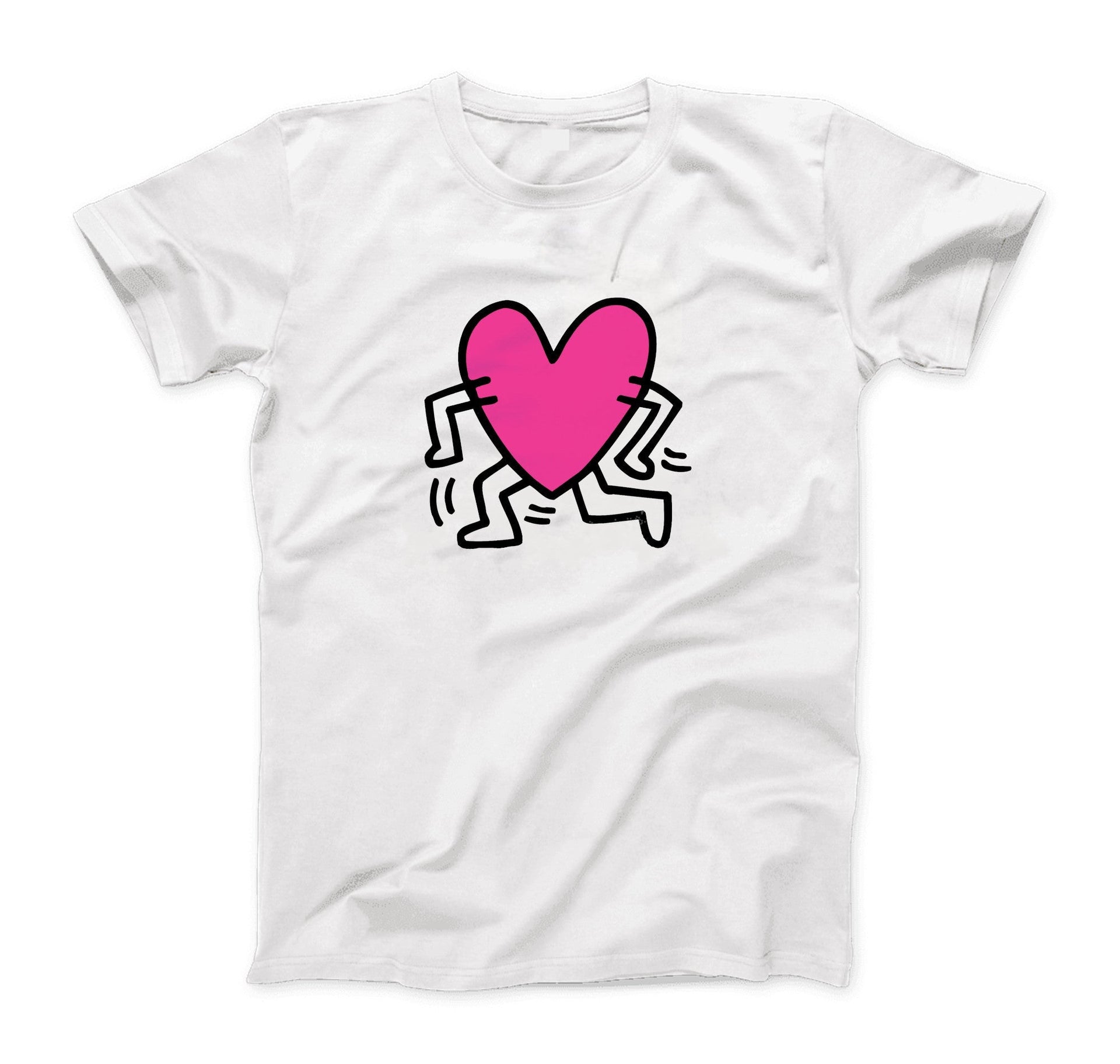 Keith Haring Running Heart T-Shirt - Clothing - Harvey Ltd