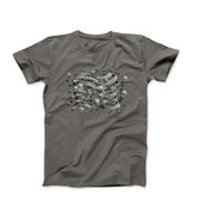 M.C. Escher Bond of Union (1956) Art T-shirt - Greatest Artists - Harvey Ltd