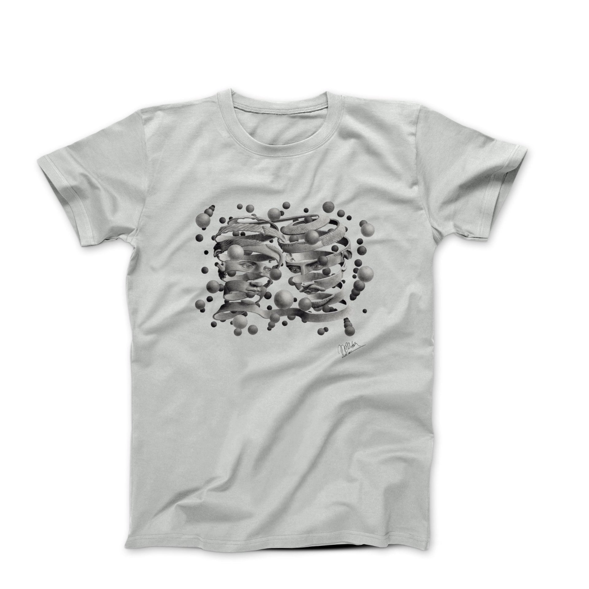 M.C. Escher Bond of Union (1956) Art T-shirt - Clothing - Harvey Ltd