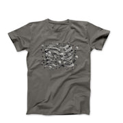 M.C. Escher Bond of Union (1956) Art T-shirt - Clothing - Harvey Ltd