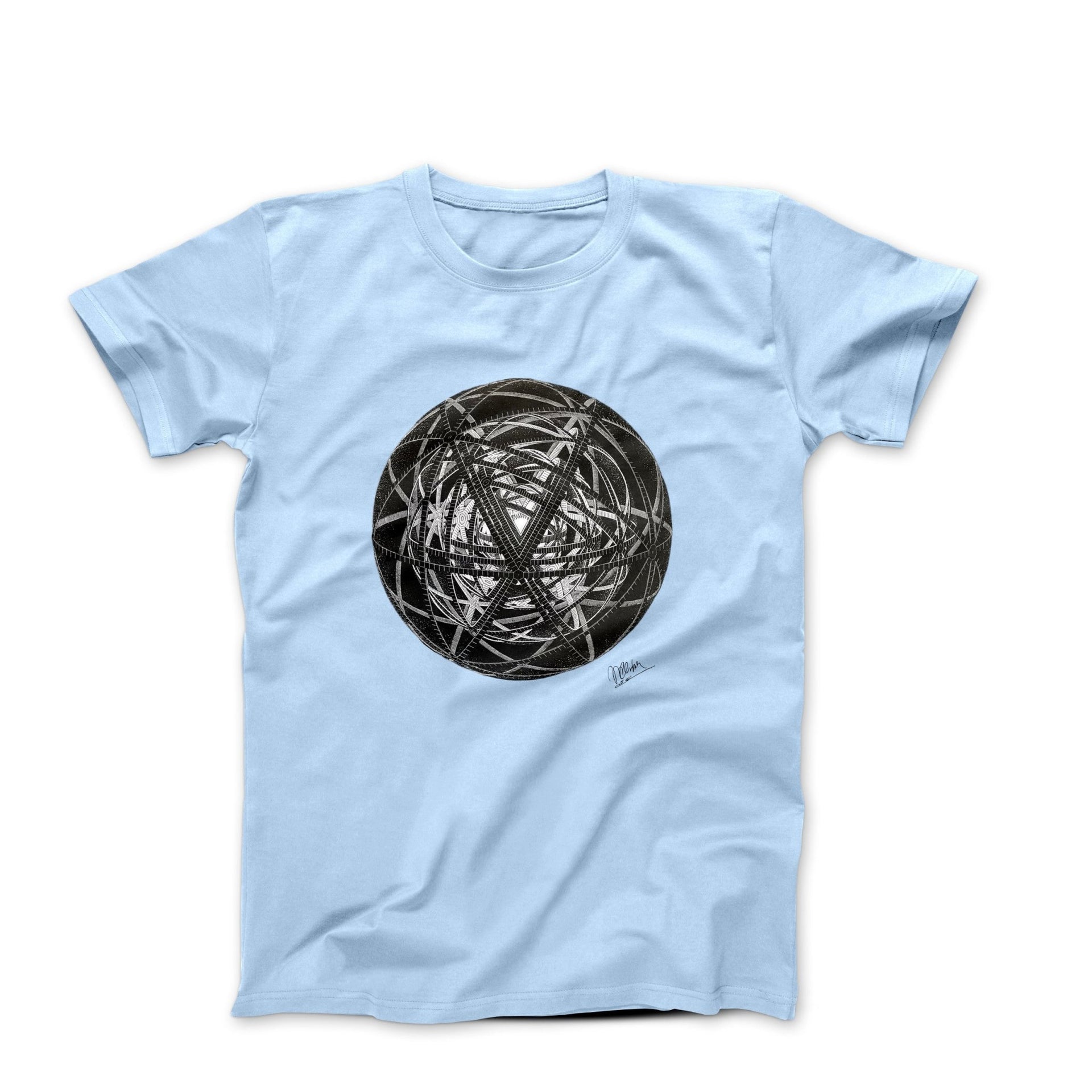 M.C. Escher Concentric Rinds (1953) Art T-shirt - Clothing - Harvey Ltd