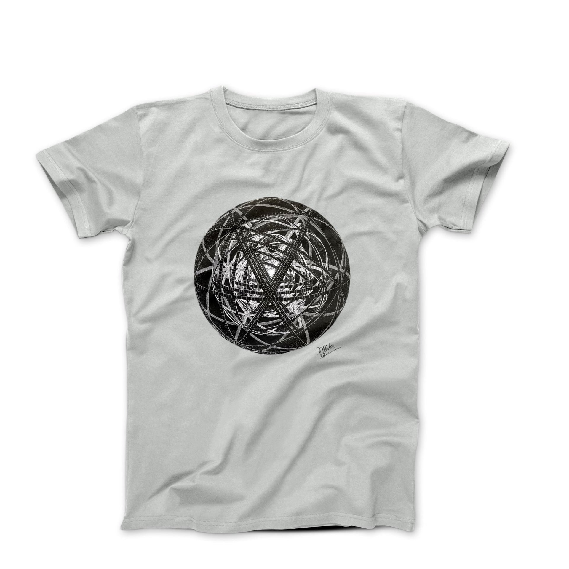 M.C. Escher Concentric Rinds (1953) Art T-shirt - Clothing - Harvey Ltd