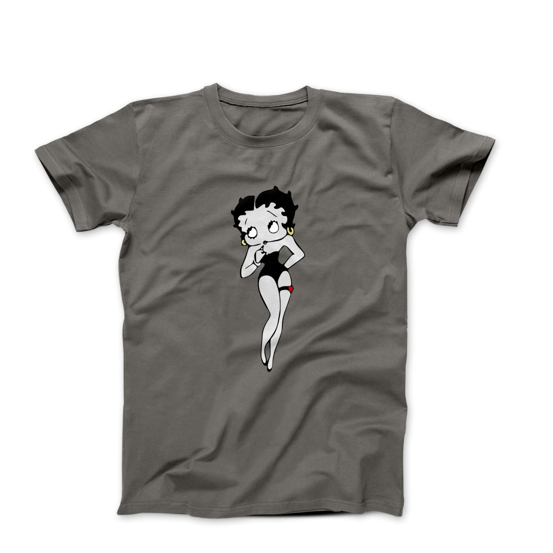 Mrs. Boop Vintage Design T-Shirt - Clothing - Harvey Ltd