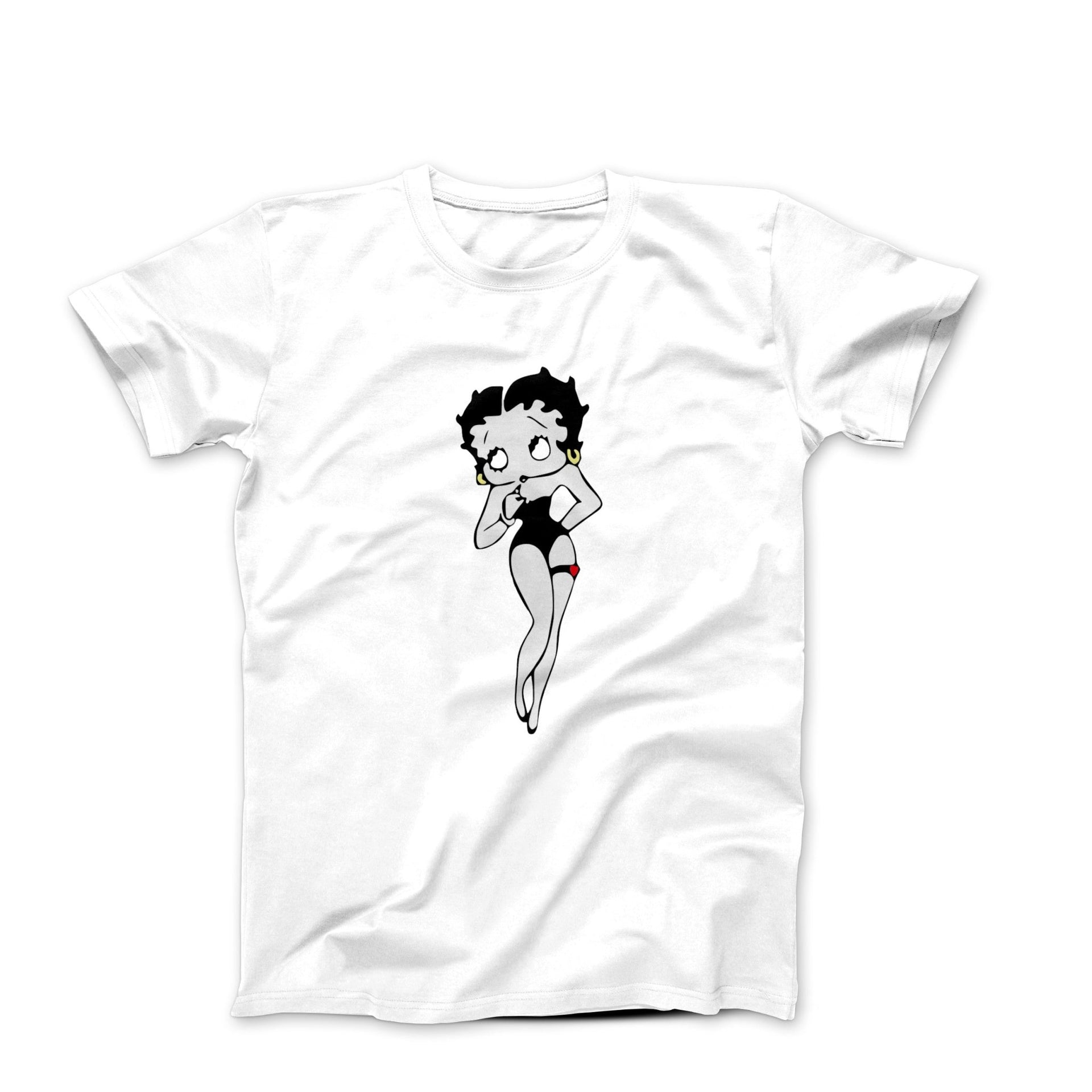 Mrs. Boop Vintage Design T-Shirt - Clothing - Harvey Ltd