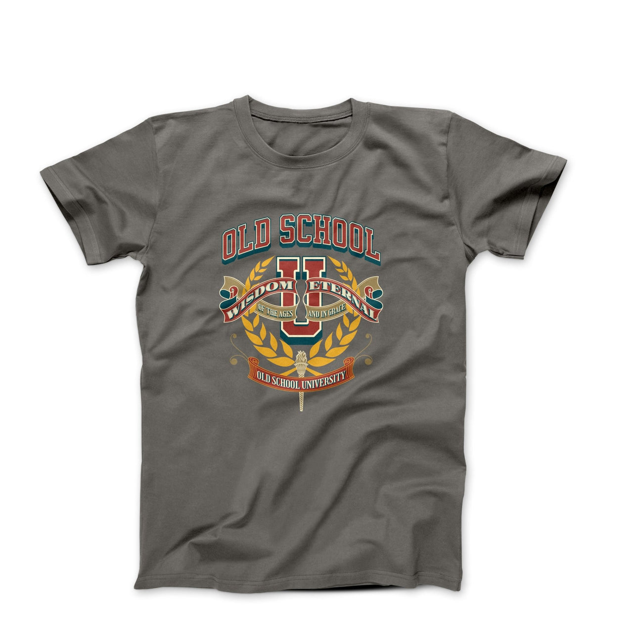 Old School University Emblem T-shirt - Clothing - Harvey Ltd