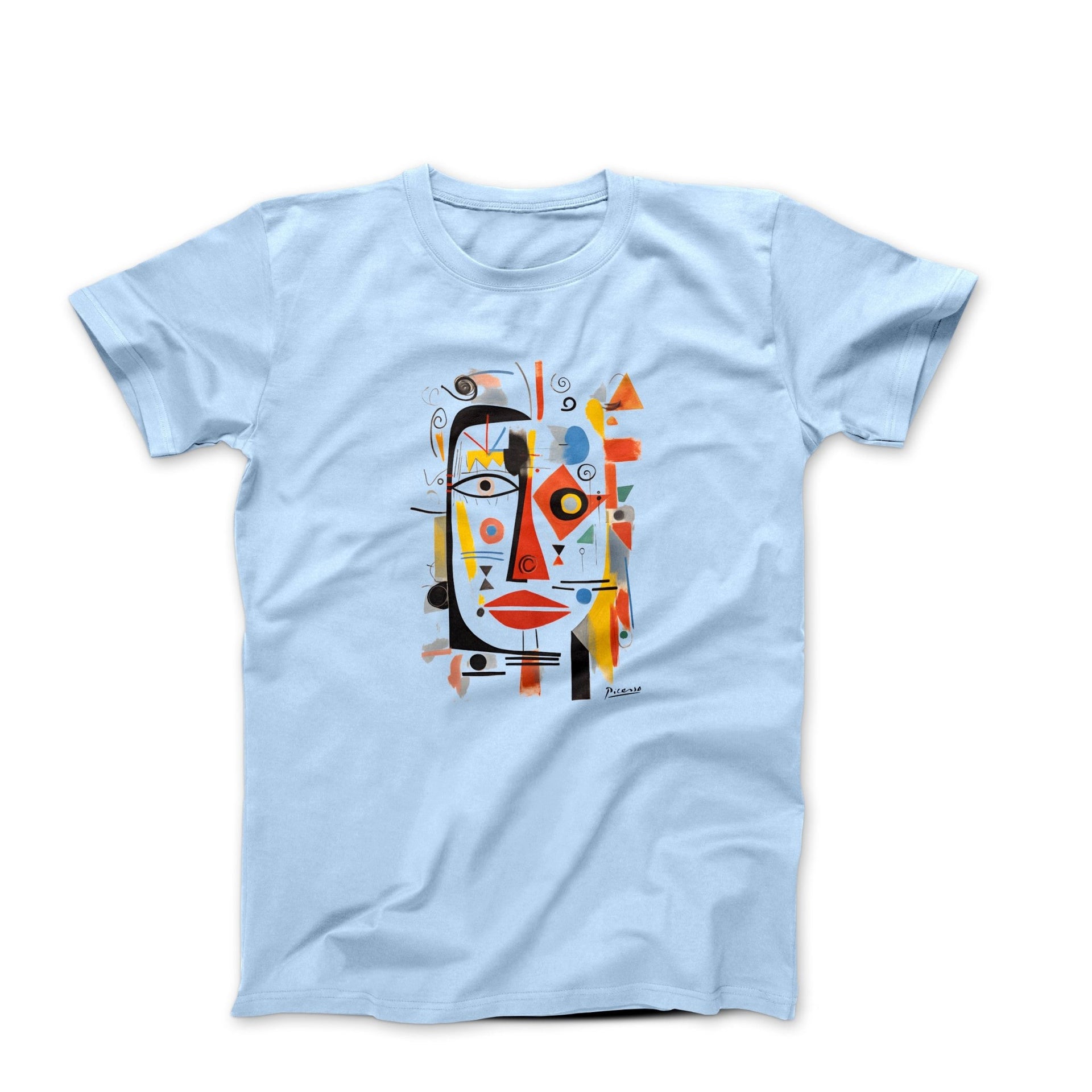 Pablo Picasso Abstract Face Art I T-shirt - Clothing - Harvey Ltd