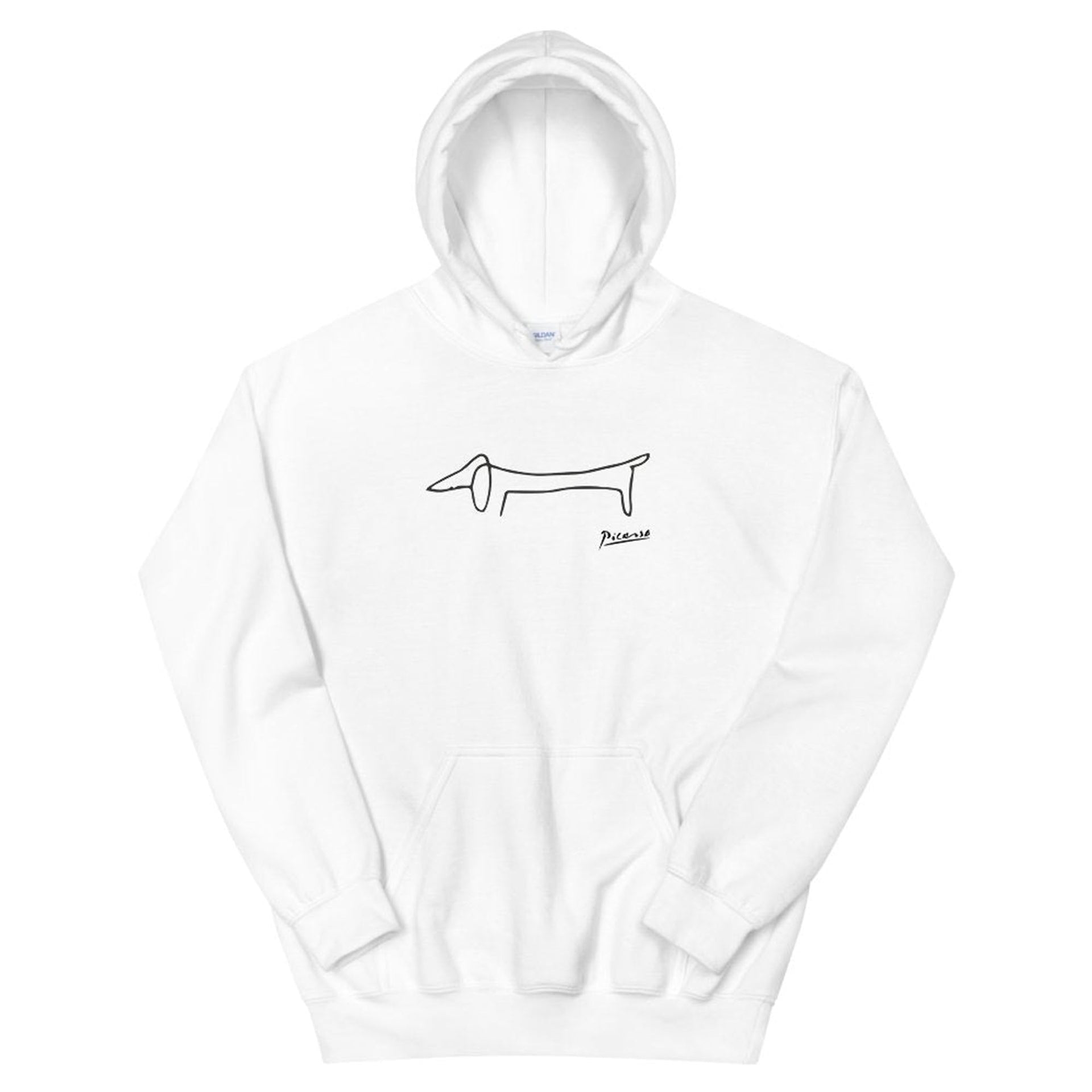 Pablo Picasso Dachshund Dog (Lump) Artwork Hoodie - Clothing - Harvey Ltd