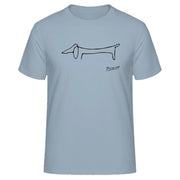 Pablo Picasso Dachshund Dog (Lump) Artwork T-Shirt - Clothing - Harvey Ltd