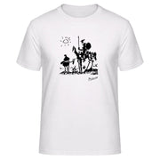 Pablo Picasso Don Quixote of La Mancha 1955 Artwork T-Shirt - Clothing - Harvey Ltd