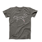Pablo Picasso Fox Line Sketch T-shirt - Clothing - Harvey Ltd