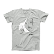 Pablo Picasso Peace (Dove and Face) Artwork T-Shirt - Clothing - Harvey Ltd