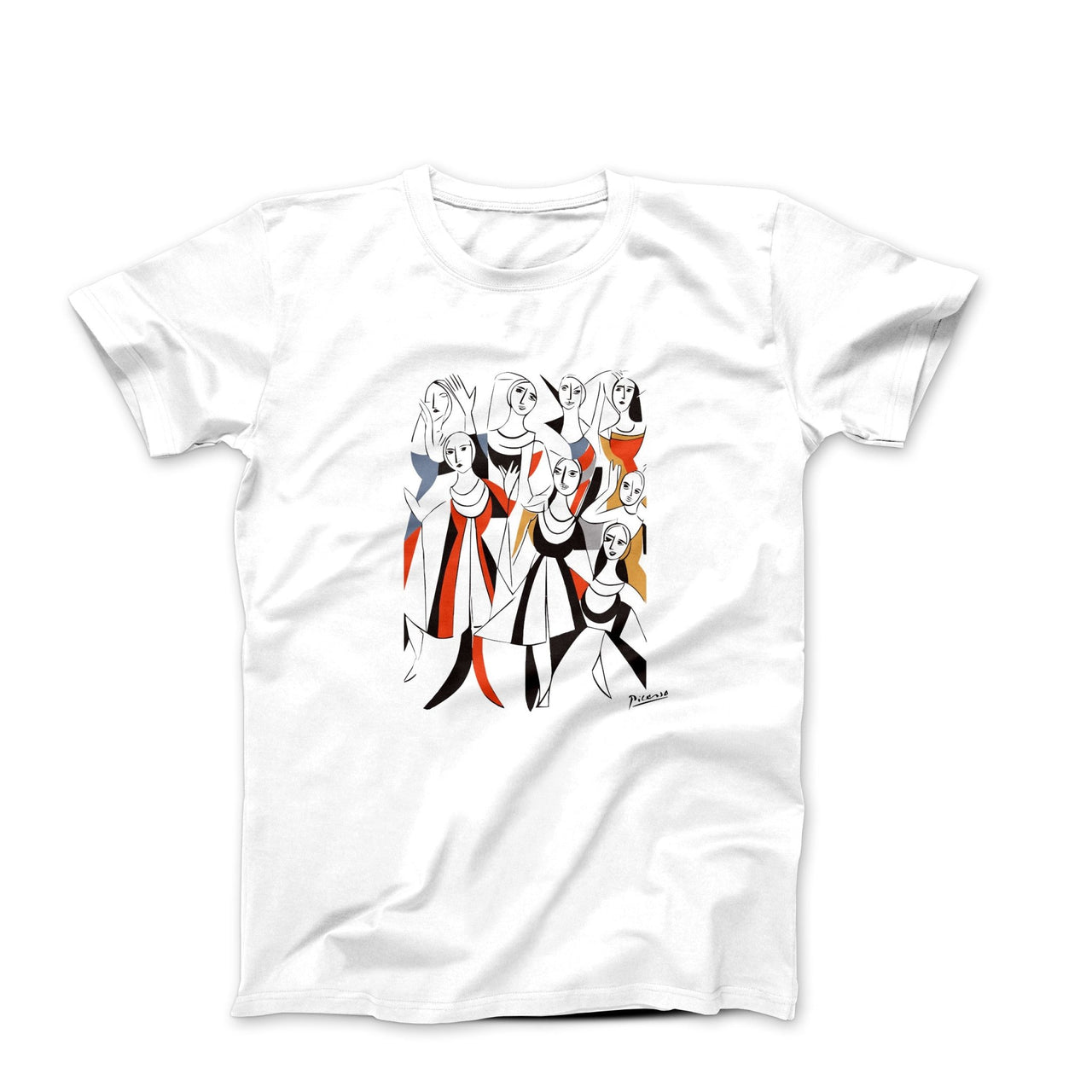 Pablo Picasso Seven Ballerinas (1919) Art T-shirt - Clothing - Harvey Ltd