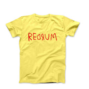 Redrum from The Shining Movie Art T-shirt - Clothing - Harvey Ltd