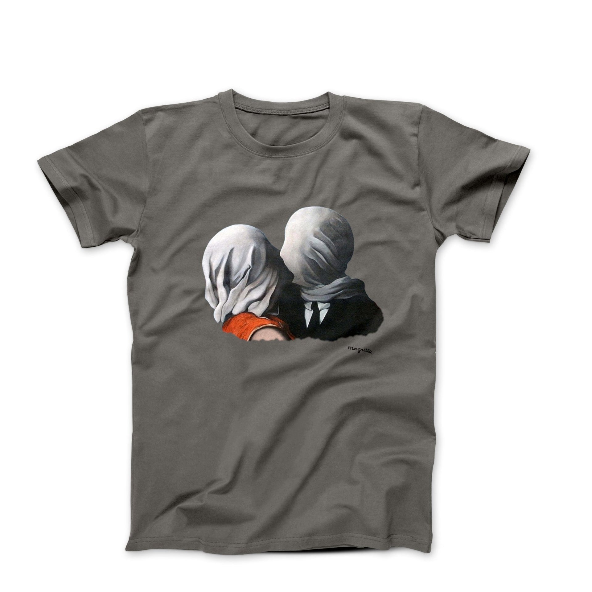 Rene Magritte The Lovers II (1928) Artwork T-shirt - Clothing - Harvey Ltd